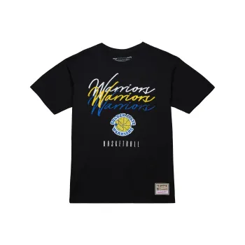 Mitchell & Ness SU25 T Shirt Unisex Black