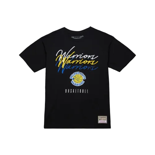 Mitchell & Ness SU25 T Shirts Unisex Black