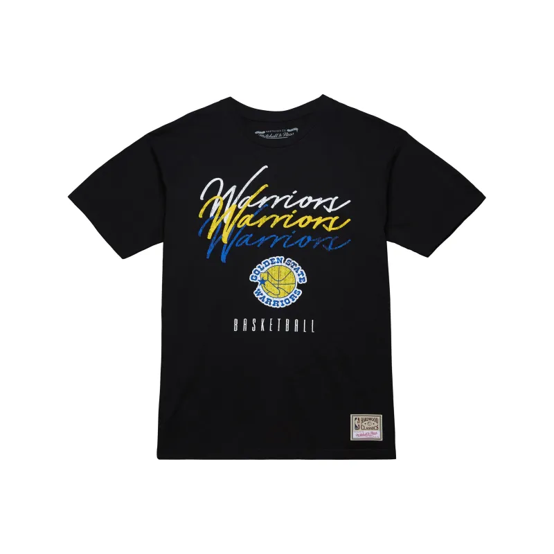 Mitchell & Ness SU25 T Shirt Unisex Black-0