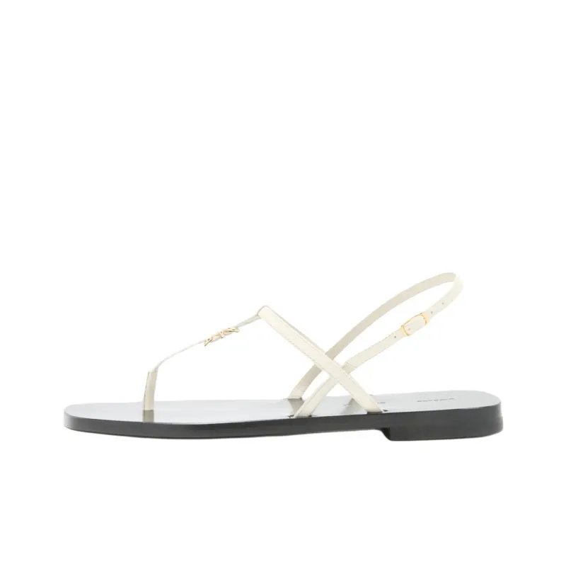 PROENZA SCHOULER Monogram One Strap Sandals Women's Beige-0