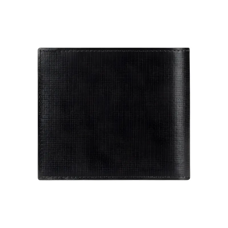 GIVENCHY Calfskin Wallet Women's Black & Burgundy-1