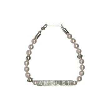 AMBUSH Pearl Letterblock Bracelet