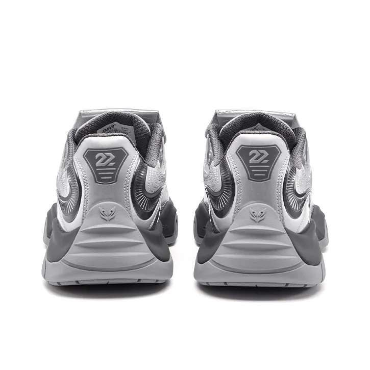 OGR Nova Og Silver Bowling Slip Resistant, Breathable, Lightweight Low Top Casual Shoes Unisex Antique Silver-4