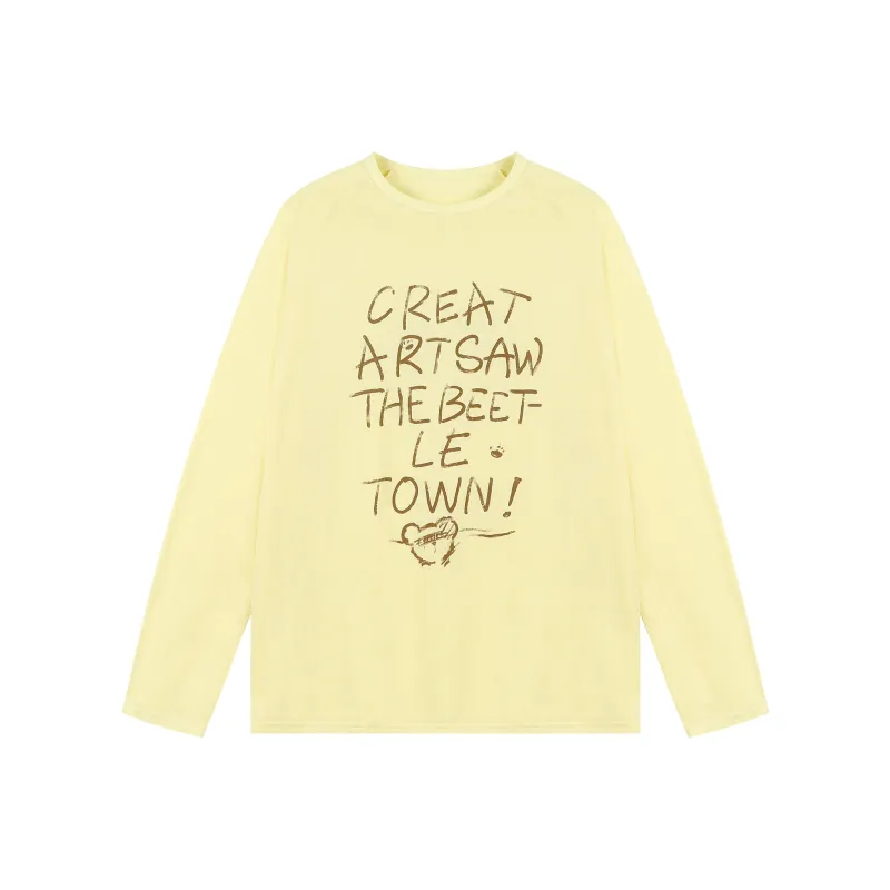BEETLE TOWN Long Sleeved T Shirt Women's-7