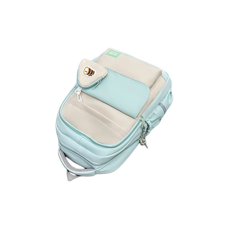 H YXIANG Nylon Backpack Unisex Multicolor-3