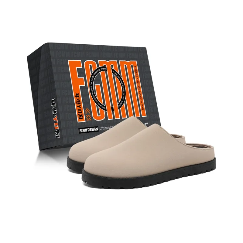 FCMM Slip Resistant Abrasion Resistant Closed Toe Slippers Men's Box-4