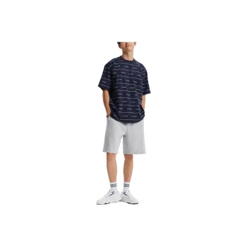 DECATHLON Sportswear ALPHALIC STRIPE T Shirt Unisex Blue Black