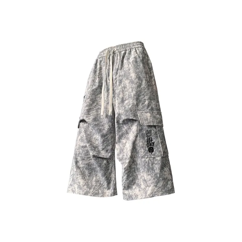 Qnxeey Cargo Shorts Unisex-1