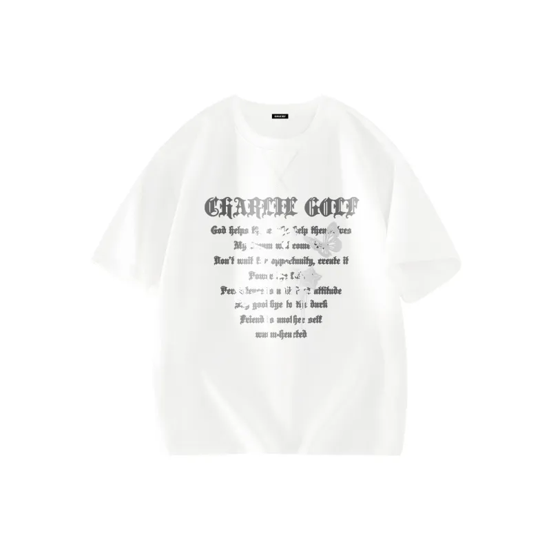 CHARLIE GOLF T Shirts Unisex-4
