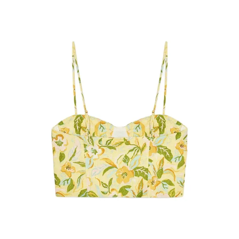 ZARA Camisoles Women's Yellow-1