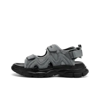 JEEP SPIRIT Beach Sandals Men's Moon Dust Gray