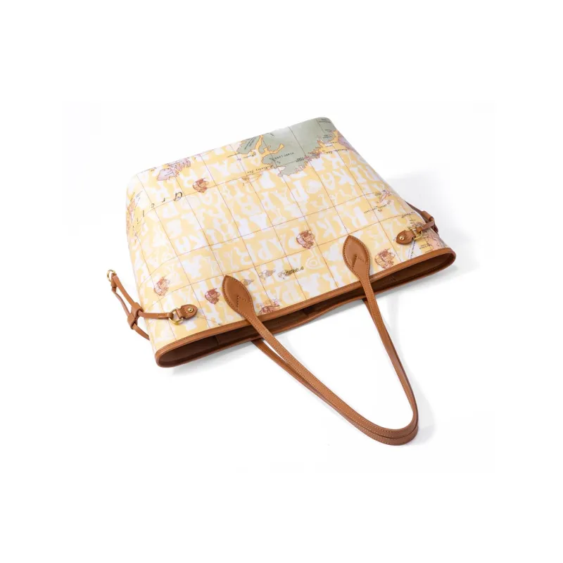 PAPRIKA Cow Leather Shoulder Bag Regular Women's Multicolor-11