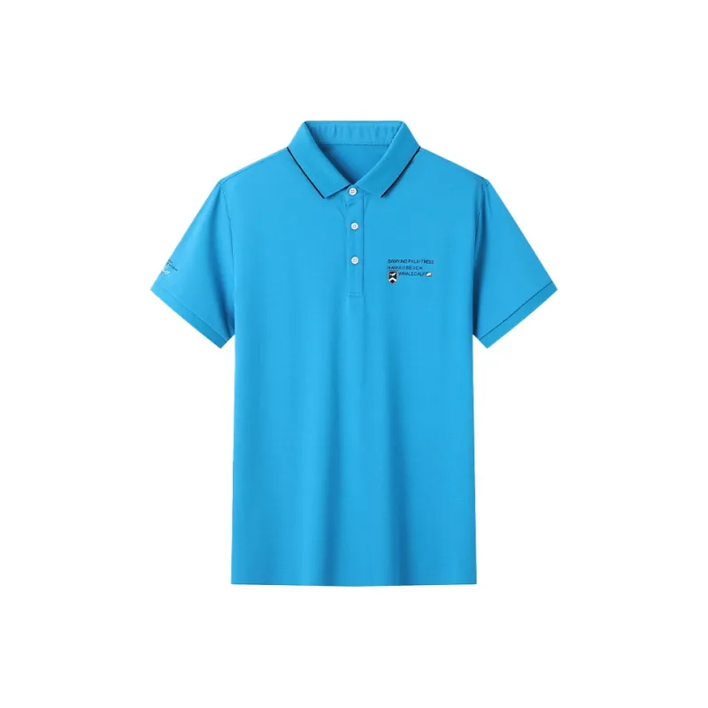 ARTSDON Polo Shirts Men Royal Blue-0