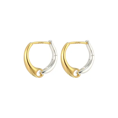 EAR PARTNER 925 Sterling Silver Stud Earrings Women's