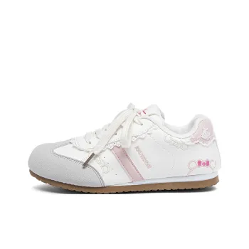 Warrior Slip Resistant, Lightweight, And Breathable Low Top Casual Shoes Women's Beige Gray Pink