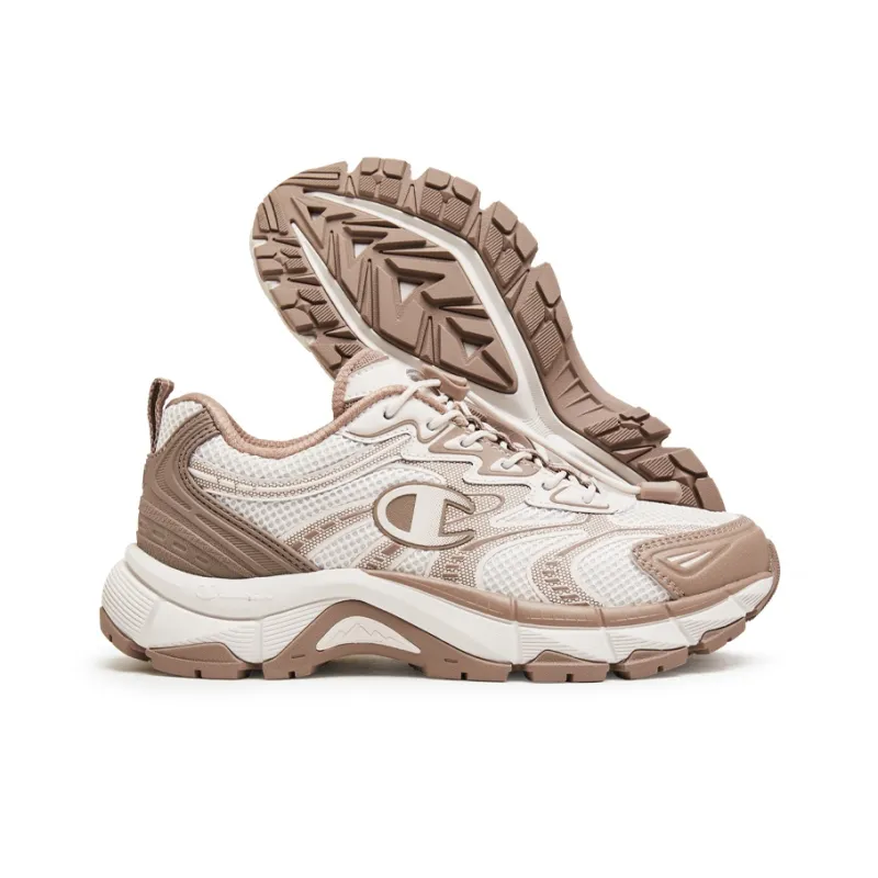 Champion Balance Low Top Chunky Sneakers Women's New Beige/Suede Brown-1