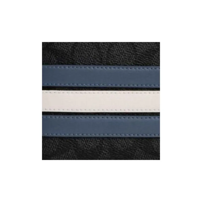 COACH 3 IN 1 Wallet Wallets Charcoal Gray & Denim Blue & Chalk White-2