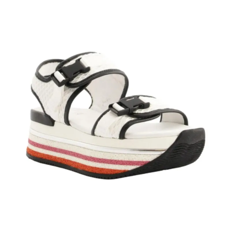 HOGAN H222 Platform Mesh Sandals Women's-2