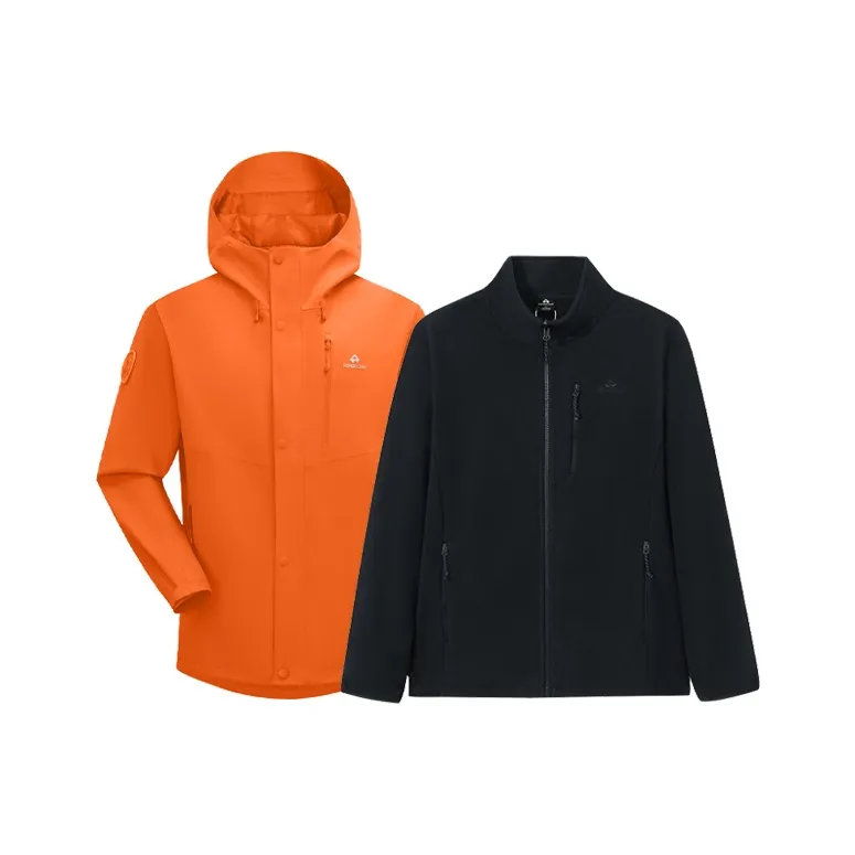 PIONEER CAMP Waterproof, Windproof, Breathable, Abrasion Resistant, Thermal, Water Repellent Windbreaker Jacket Men's-31
