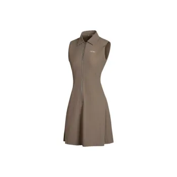 HONMA Sleeveless Dress Women's Olive Green