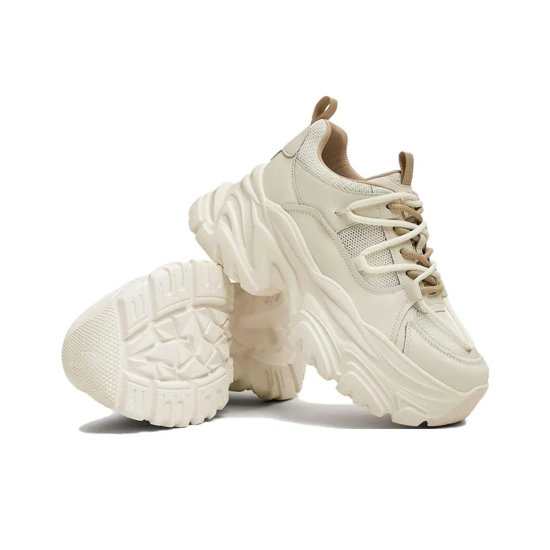 TATA Breathable Height Increase Low Top Chunky Sneakers Women's-3