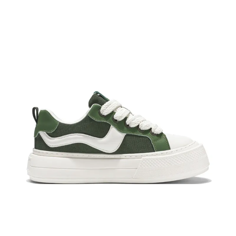 HACKBUTEER Low Top Skateboard Shoes Men's Box Included-4