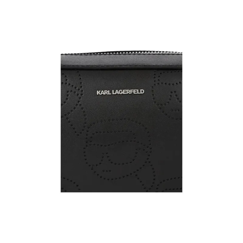 KARL LAGERFELD / Karl Lagerfeld Jeans Ikon Perforated Cross Body Bag-3