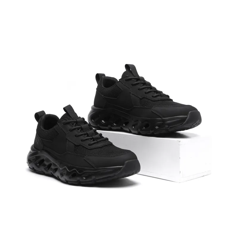 ELLE HOMME Low Top Casual Shoes Men's Black-2