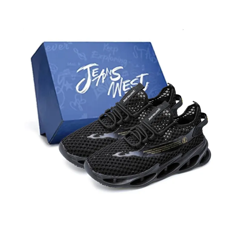 JEANSWEST Slip Resistant, Abrasion Resistant, Breathable, Lightweight Low Top Casual Shoes Unisex-6