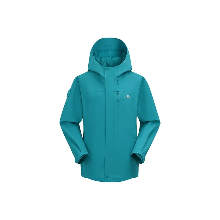PIONEER CAMP Waterproof, Windproof, Breathable, Water Repellent, Abrasion Resistant, Thermal Windbreaker Jacket Women's-75
