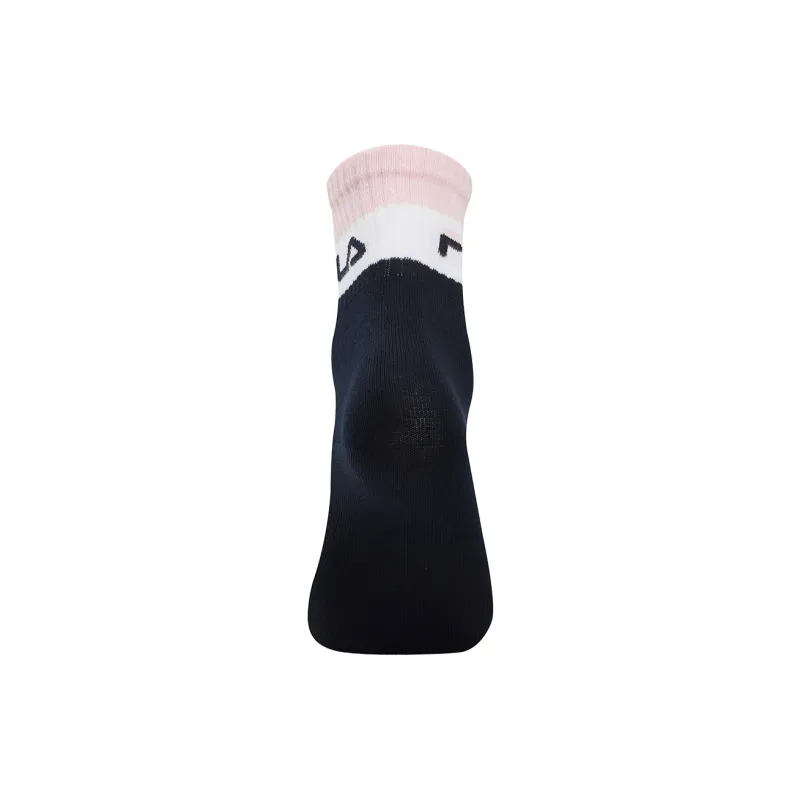 FILA ORIGINALE Mid Calf Socks Women's 1 Pack Snow Bright Pink-3