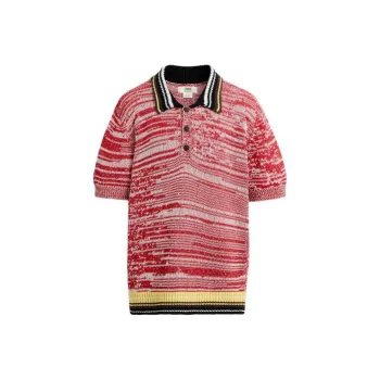 ZARA Polo Shirts Men Red