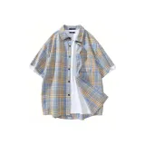 Yellow Plaid[Short-Sleeved]