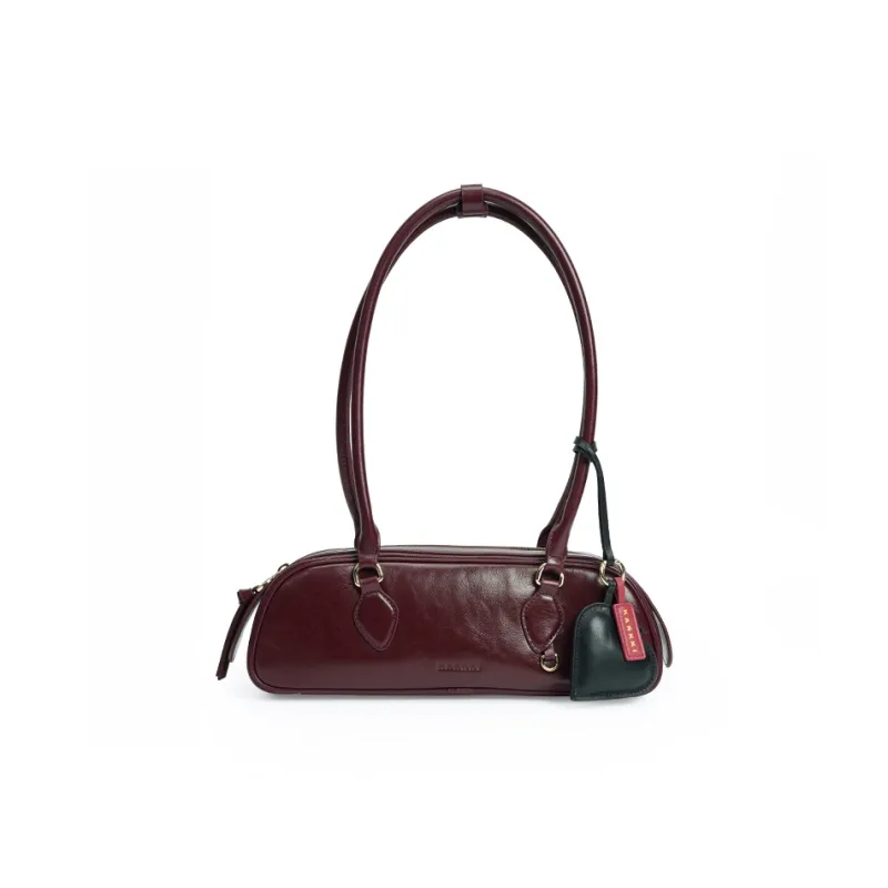 Karkki Top Grain Cow Leather Handbag, Shoulder Bag Women's Multicolor-12