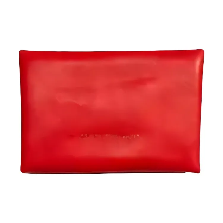 COACH Pouch Pebbled Leather Clutch Coin Purse Mini Women's Red-1