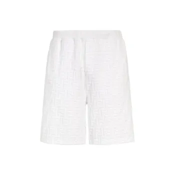 FENDI Ff Jacquard Bermuda Shorts