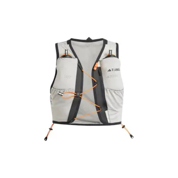 Adidas Terre Mountaineering Bag Outdoor Bag Recycled Material 5L Light Gray & Black Unisex