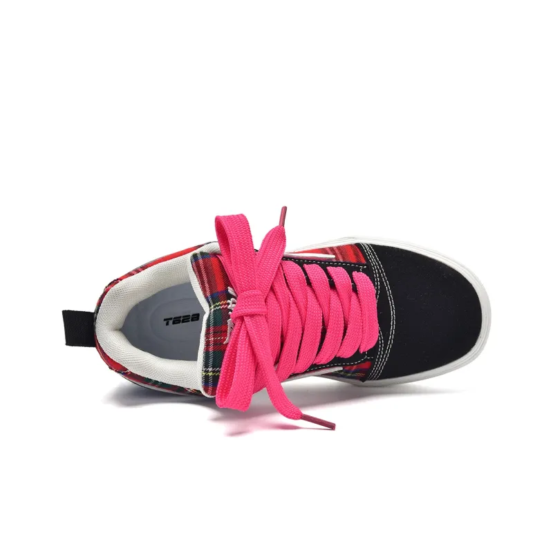 T628 Slip Resistant, Abrasion Resistant, Lightweight, Breathable Low Top Skateboard Shoes Unisex-170