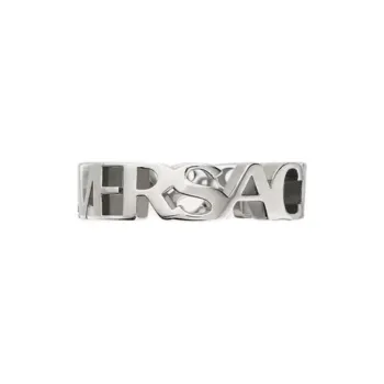 VERSACE Metal Rings Women's Silver