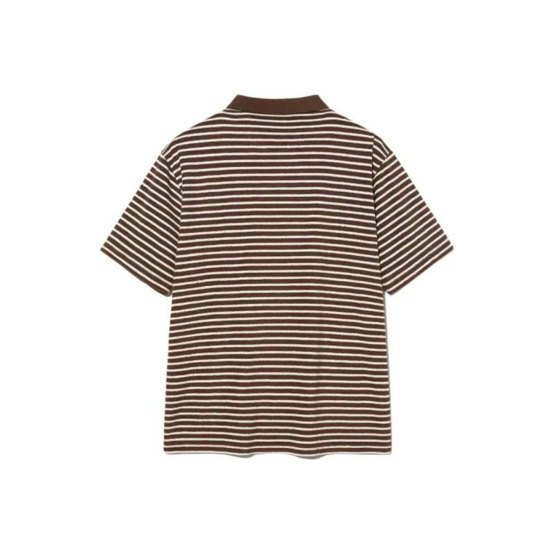 FILA Polo Shirts Unisex Brown-1