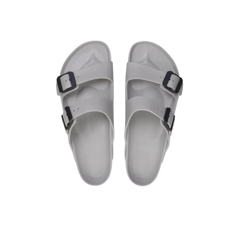 Birkenstock Arizona EVA Abrasion Resistant Slide Slippers Unisex Gray Regular Loose Fit-3