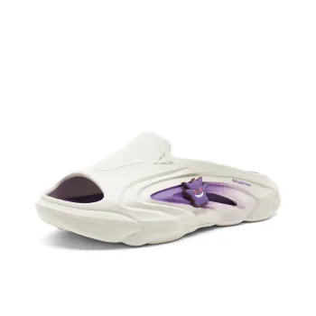 Pokemon x VEIDOORN Slip Resistant Abrasion Resistant Cushioning Slide Slippers Unisex White Purple