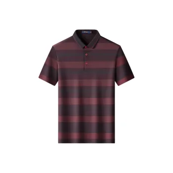 Loz Polo Shirts Men Burgundy