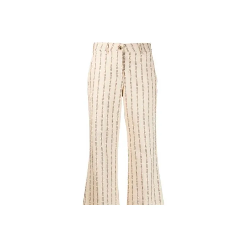 Golden Goose SS23 Casual Pants Women's Ecru-4