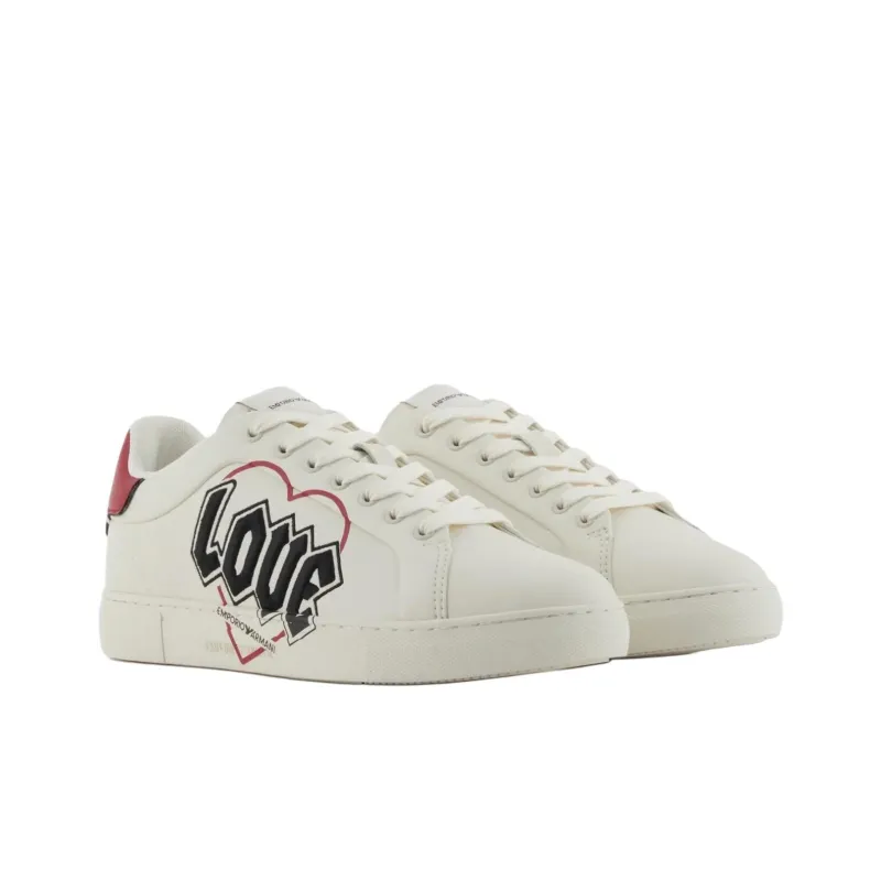 AMANI Low Top Skateboard Shoes Women's White-2