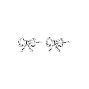 EAR PARTNER 999 Fine Silver Stud Earrings Women's