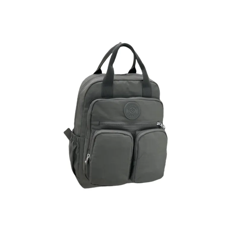 Gerlanx Nylon Fabric Backpack Unisex Multicolor-18
