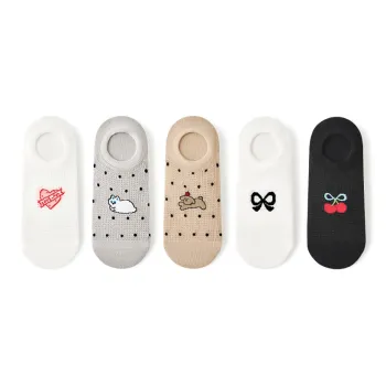Primeet No Show Socks Women's 5 Pack