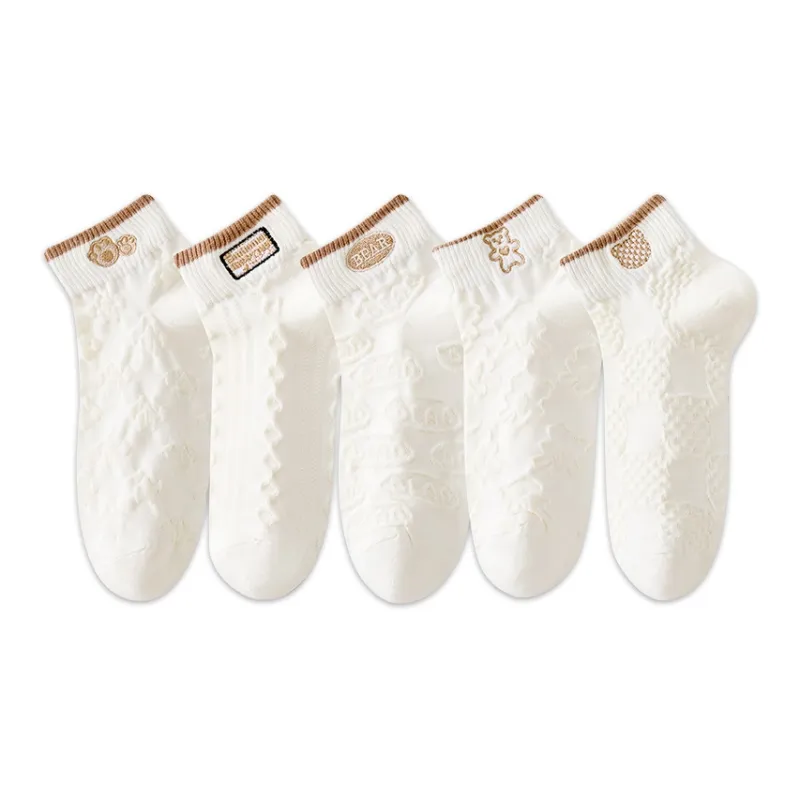 AUGUST Ankle Socks Women's 5 Pack-0