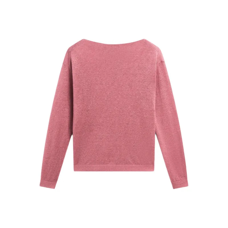 Massimo Dutti Knitwear Women's Rose Red-1